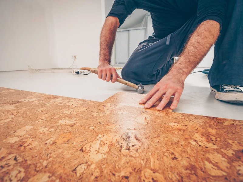 More-for-home-cork-installation-renovation-2021 Laydwel Floors in Appleton